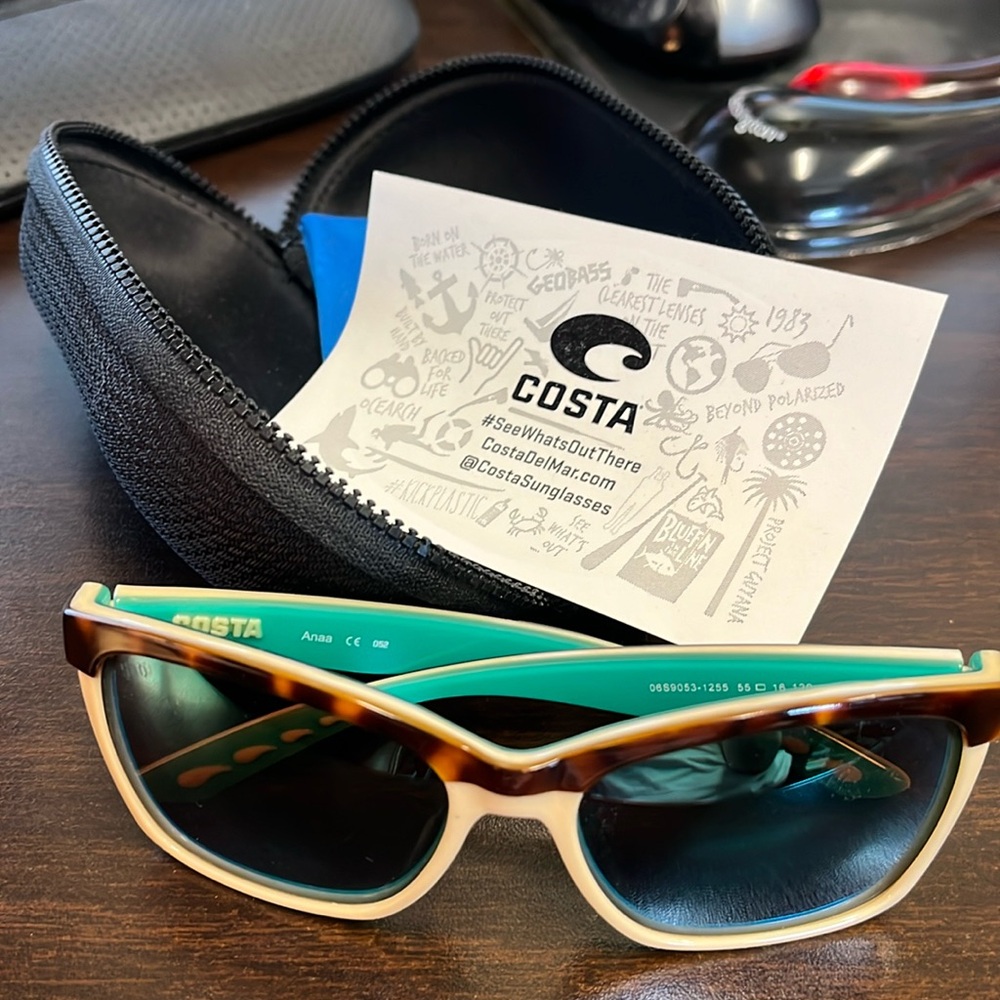 Costa Sunglasses Style Anaa Tortoise/Cream/Mint